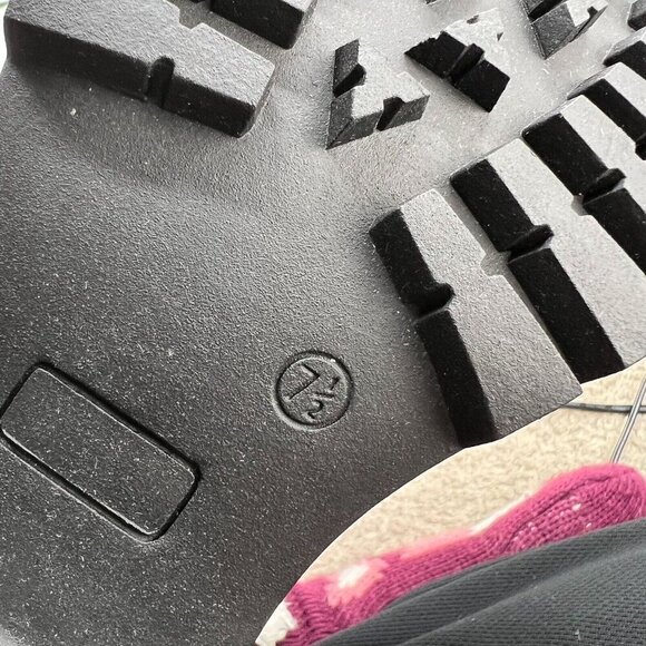 SO Women's Chelsea Side Zip Chunky Heeled Ankle Boots Size 7.5 Brown NWB - Picture 11 of 12